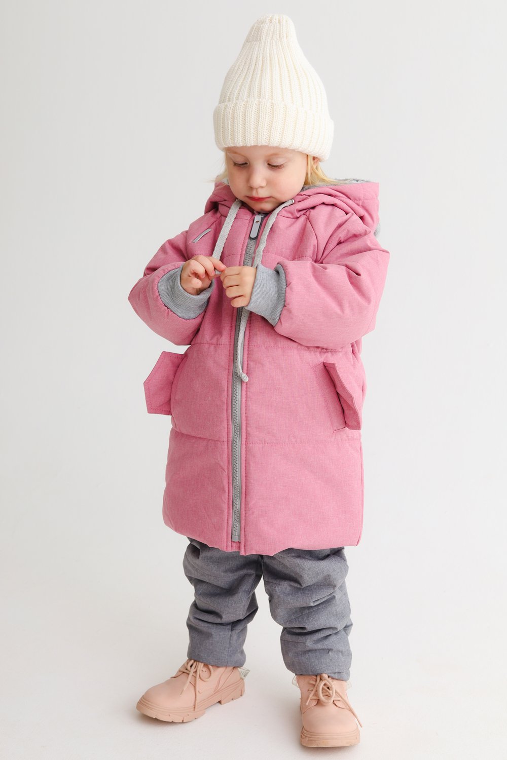 Брюки MINIDINO MDW1-TW004/0Брюки стеганые зимние акула - фото 3