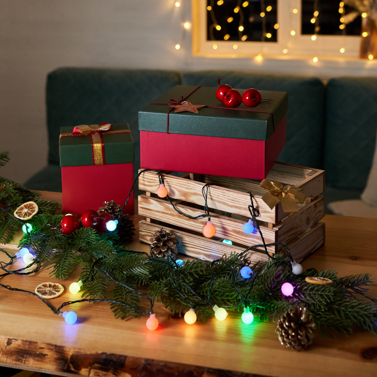 Светодиодная гирлянда NEON-NIGHT 18 мм с эффектом смены цветов RGB - фото 7