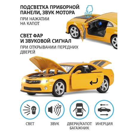 Автомобиль АВТОпанорама Chevrolet Camaro SS 1:32