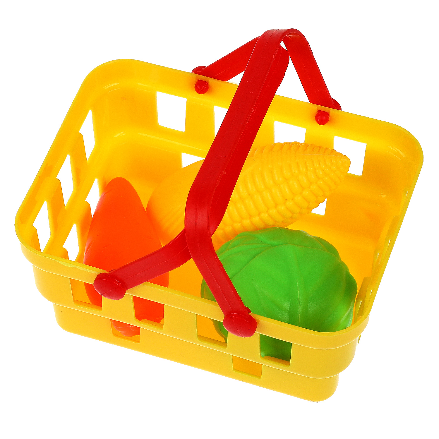 Игровой набор Играем вместе продукты, прилавок, касса, тележки и корзинки - фото 6