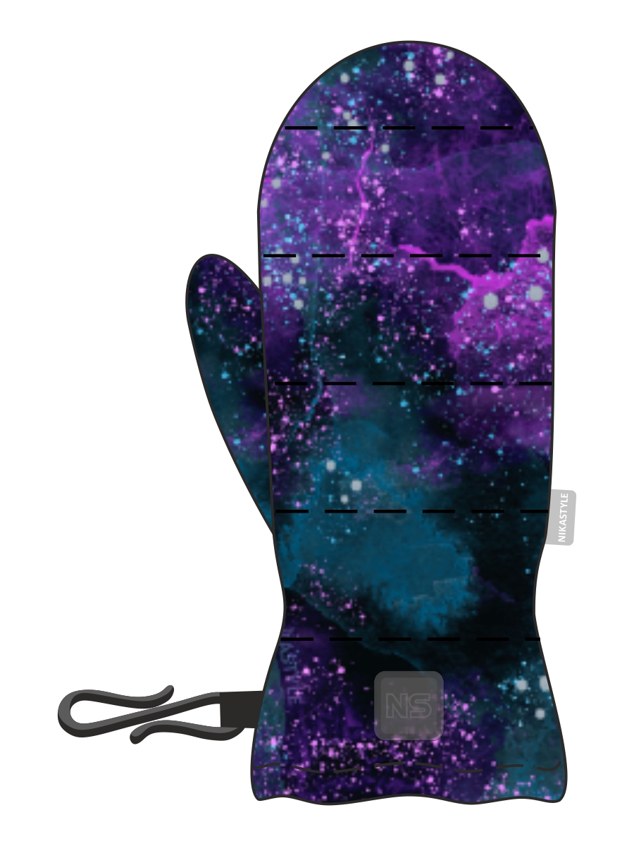 Варежки NIKASTYLE 14з17625 цикламен - фото 1