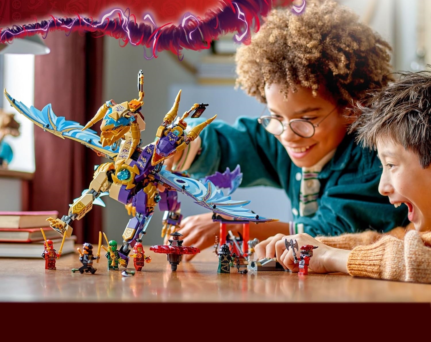 Конструктор LEGO NINJAGO Arc Dragon of Focus - фото 5