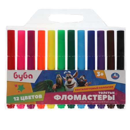 Фломастеры УМка 12 цв.