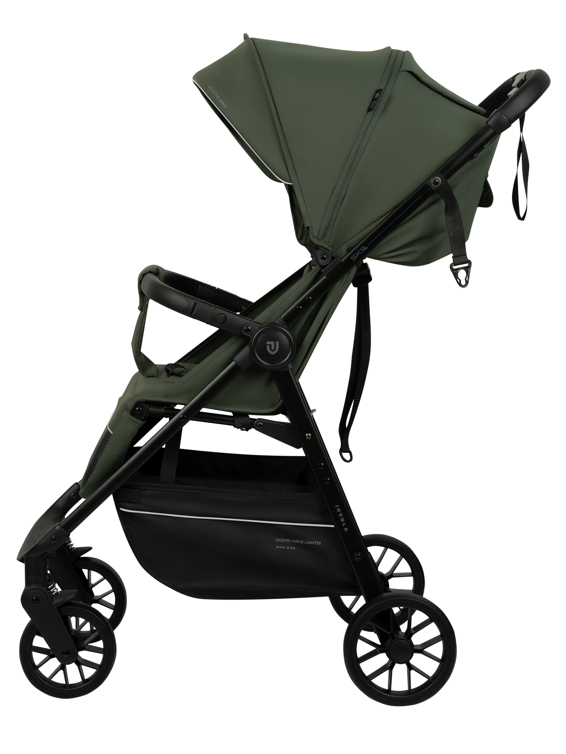 Коляска прогулочная JOVOLA Skill хаки - фото 9
