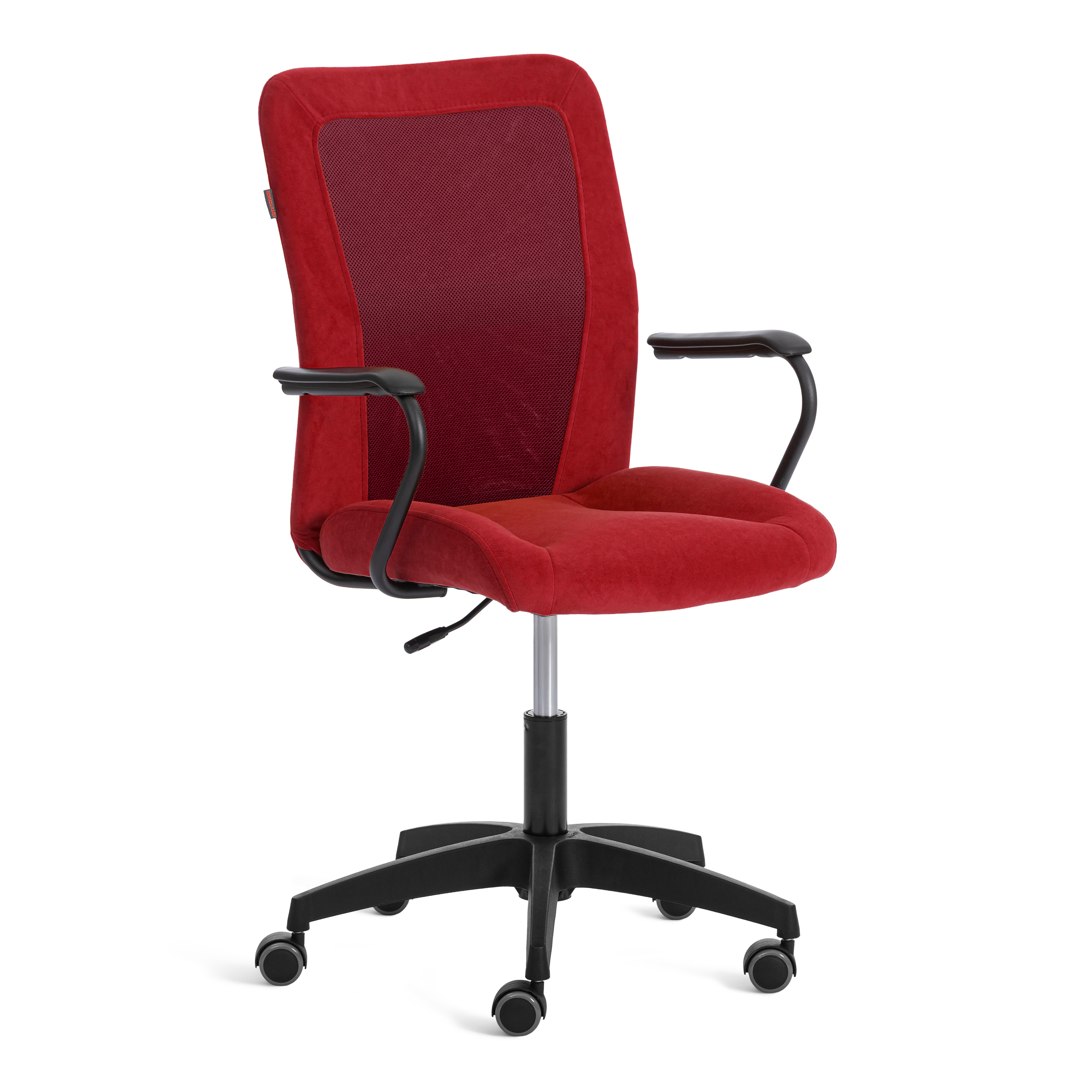 Изображение товара Компьютерное кресло TETCHAIR Стафф велюр сетка бордо