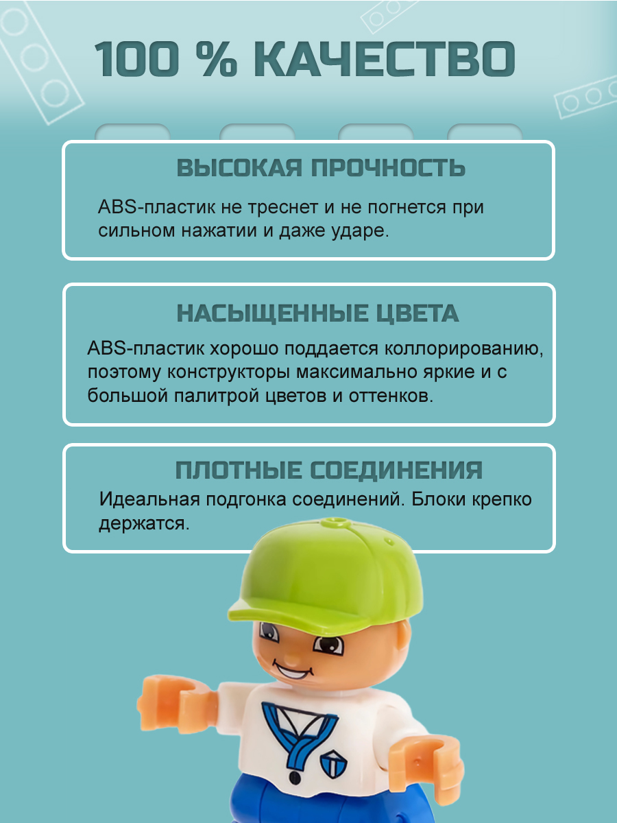 Конструктор ТЕХНО Колесо обозрения - фото 14