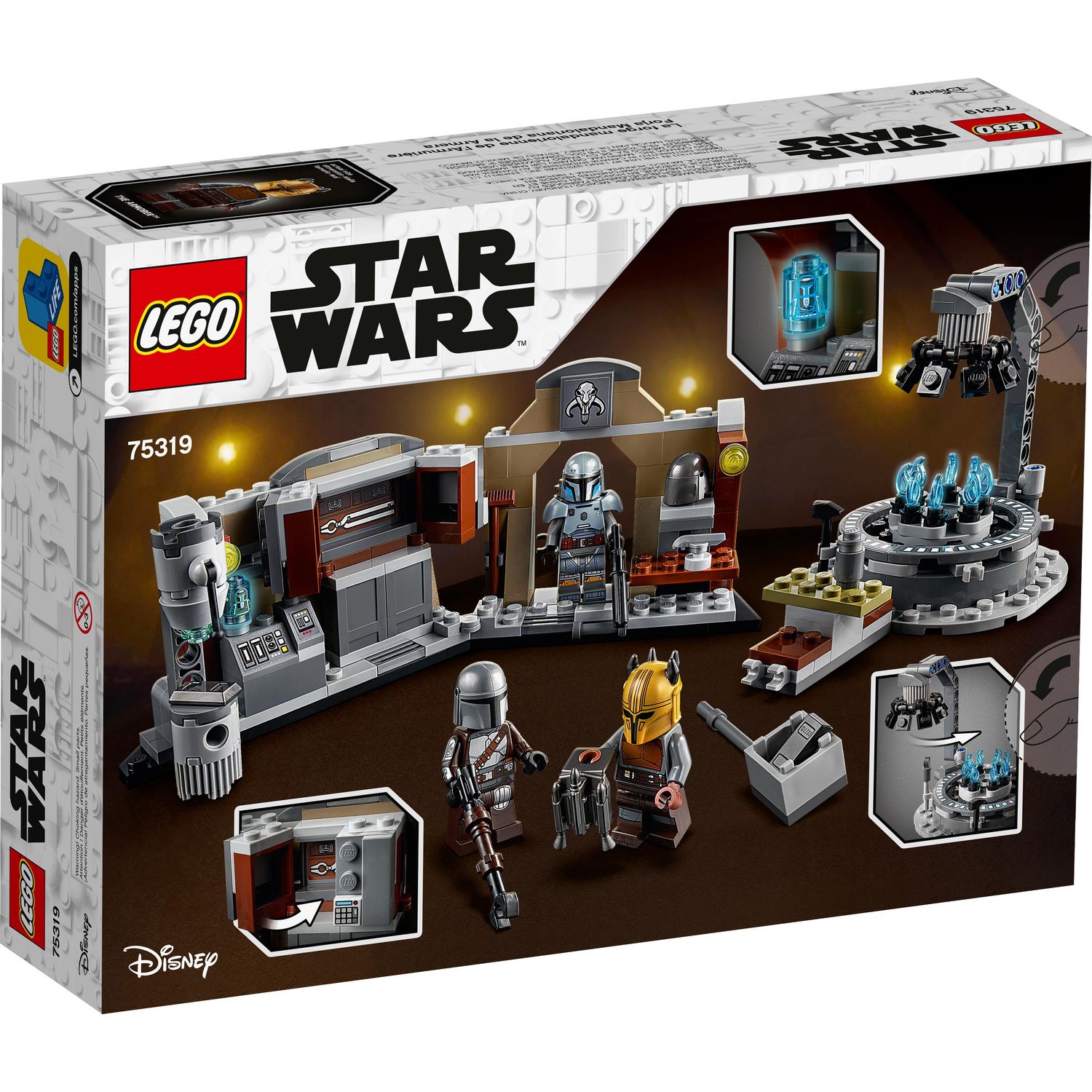 Конструктор LEGO Star Wars Мастерская Мандалорки-Кузнеца блочный - фото 9