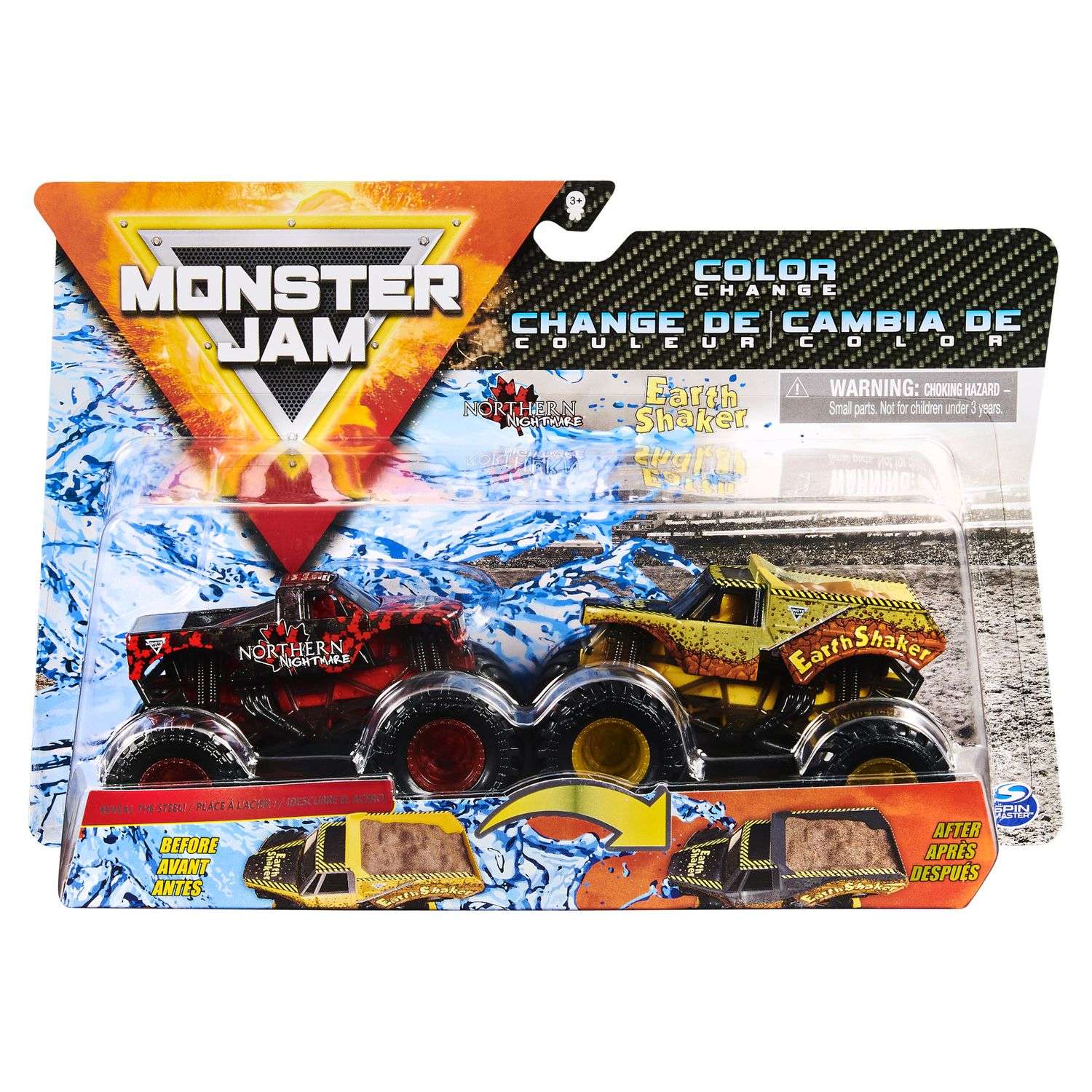 Игровой набор Monster Jam 2шт 1:64 6044943.0 - фото 2