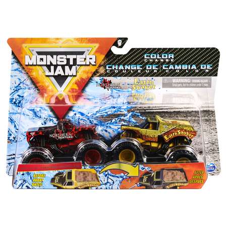 Игровой набор Monster Jam 2шт 1:64