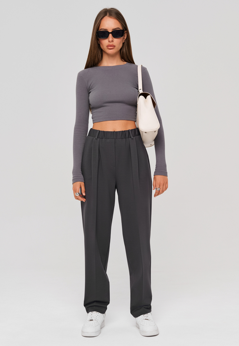 Брюки Stylish AMADEO AWP-5002-серый - фото 8