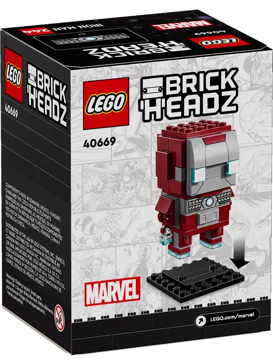 Конструктор LEGO BrickHeadz 101 дет. - фото 1