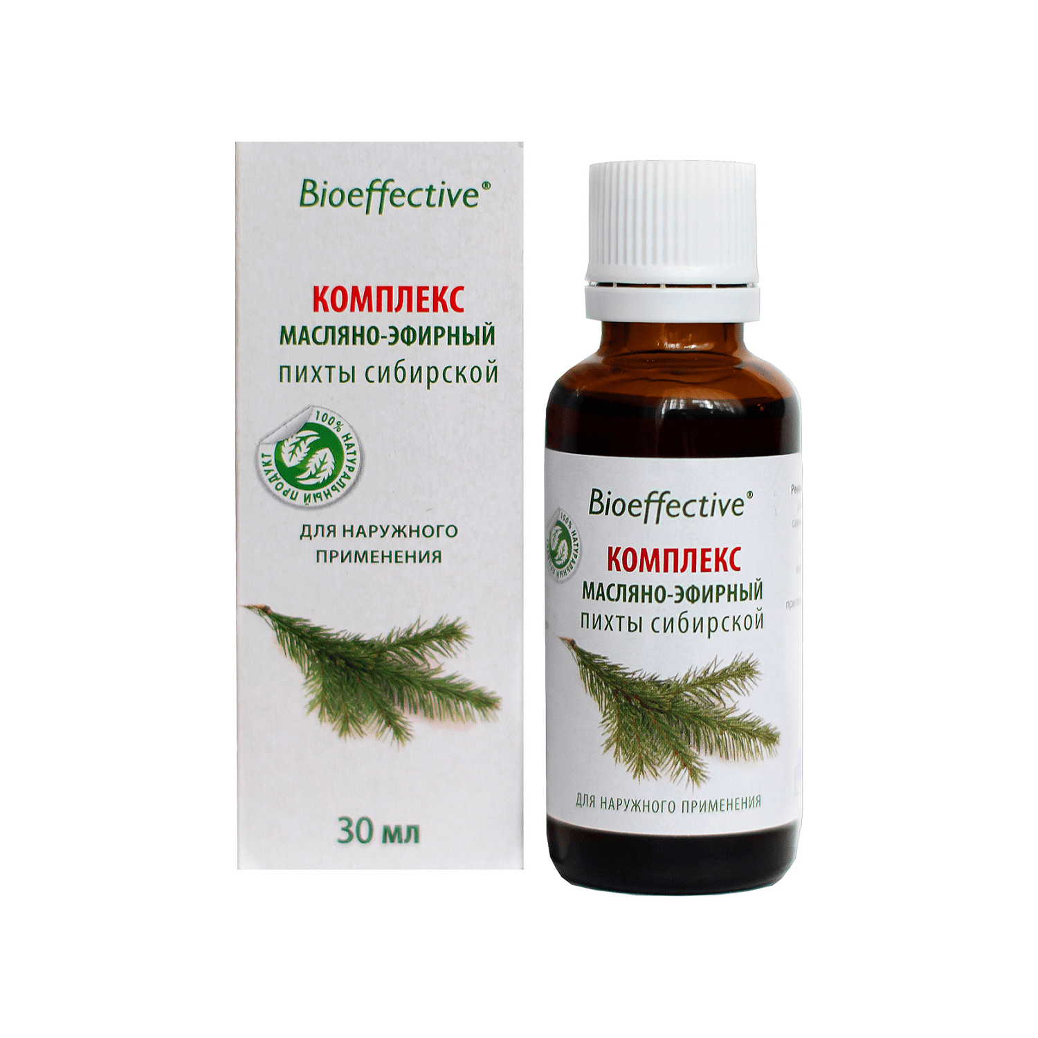 Комплекс масляно-эфирный BioEffectives пихта сибирская 30мл - фото 1