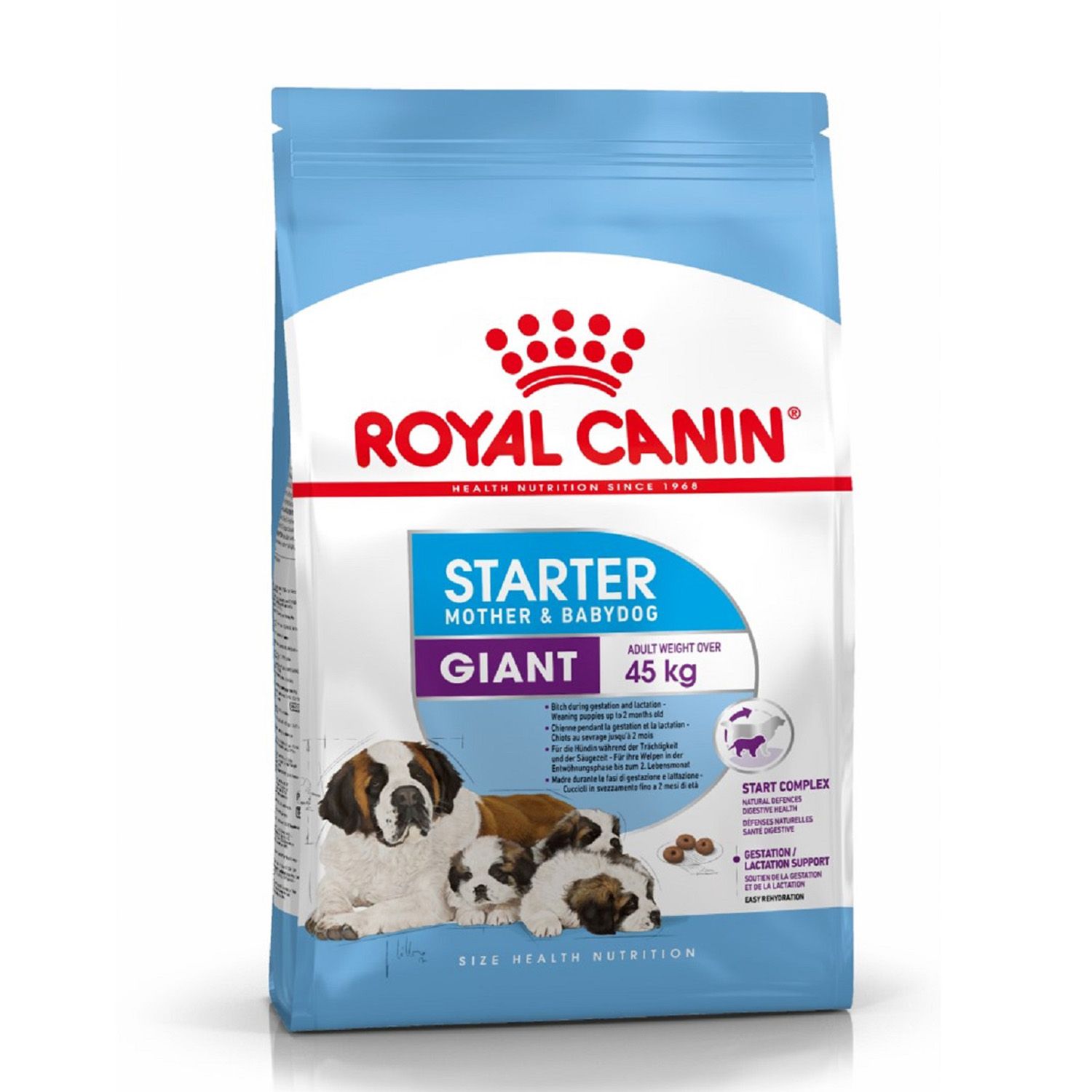 Корм для щенков ROYAL CANIN Starter очень крупных пород 4кг - фото 1