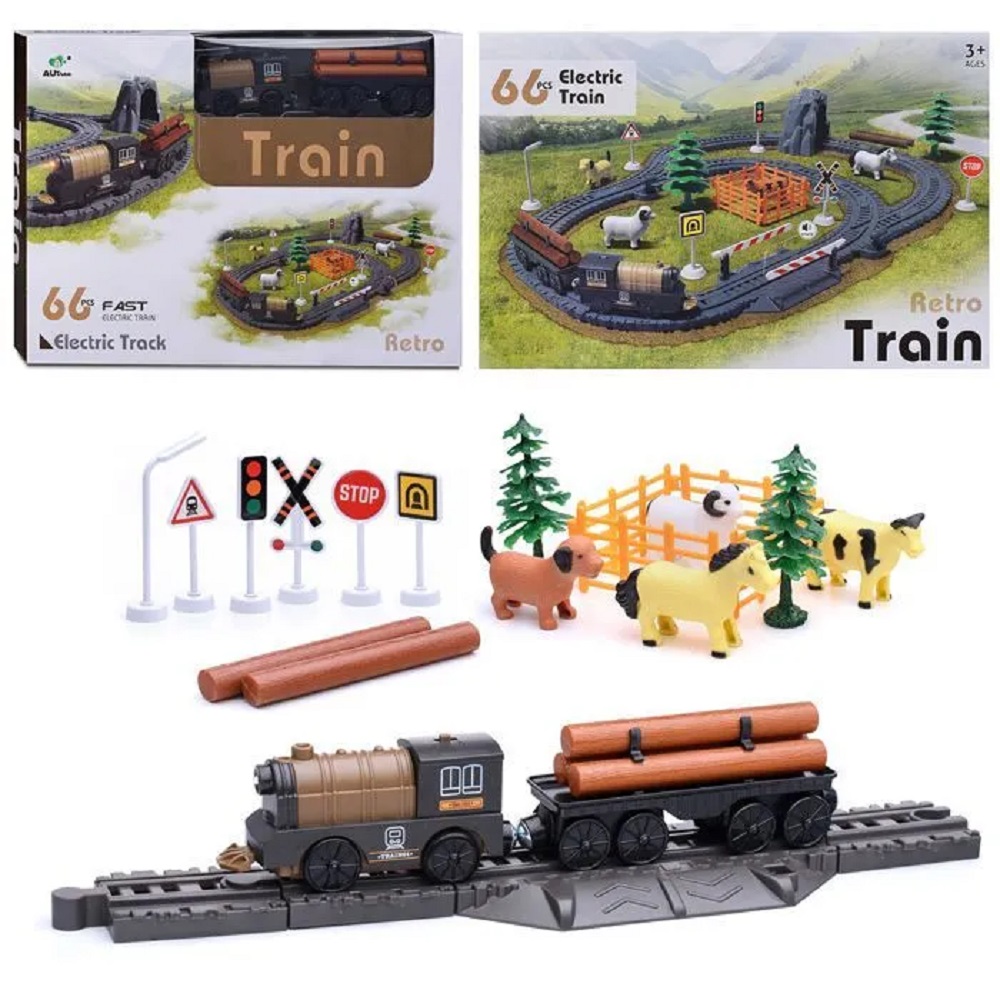 Развивающая железная дорога CASTLELADY 63 см 444555000121 - фото 4