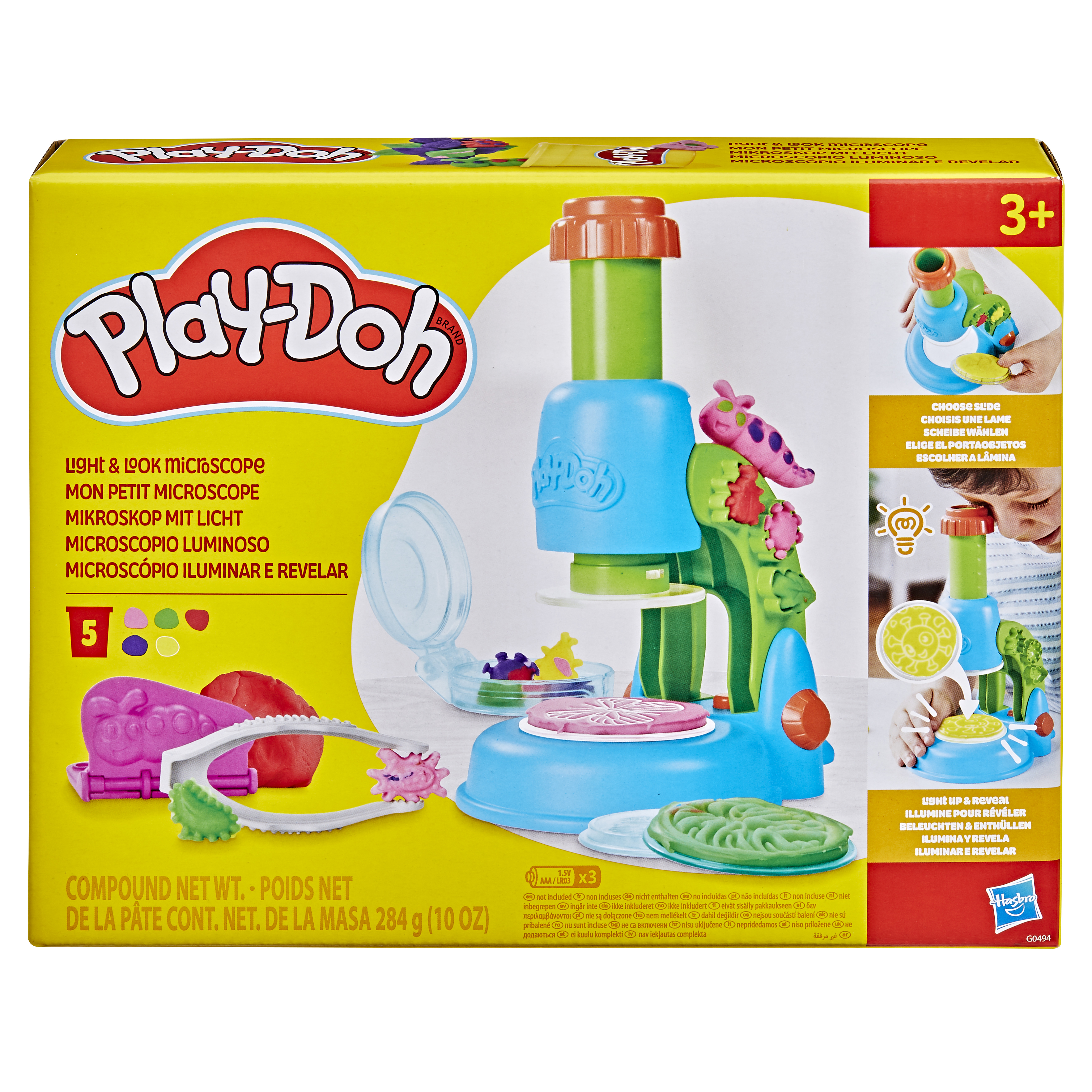 Масса для лепки Hasbro Play-Doh Микроскоп+подсветка - фото 3
