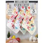 Комплект полотенец кухонных Wellness Монти_A Набор_3