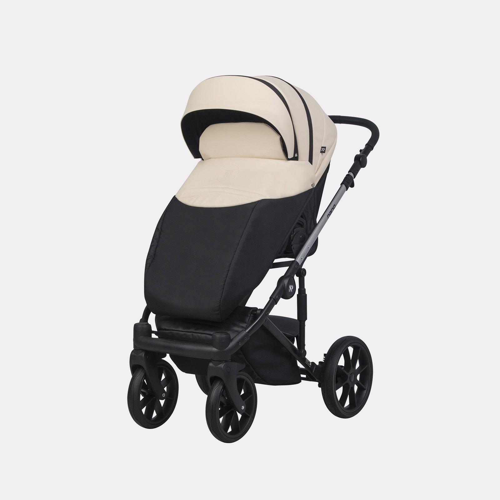 Коляска 2в1 Riko Nano Thermo Ecco бежевый - фото 7