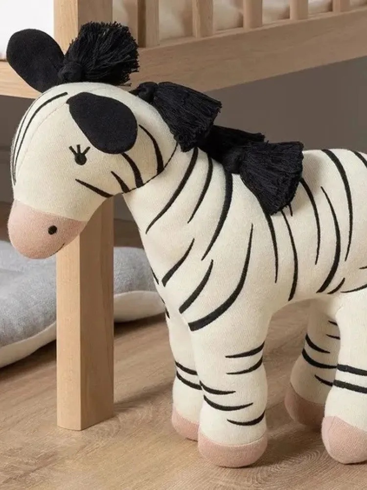 Мягкая игрушка askona kids зебра Zebra (Зебра) 37 см - фото 4