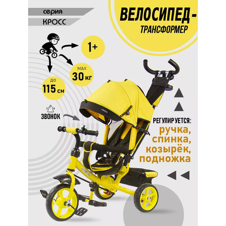 Трехколесный велосипед Velobibi 10 дюймов