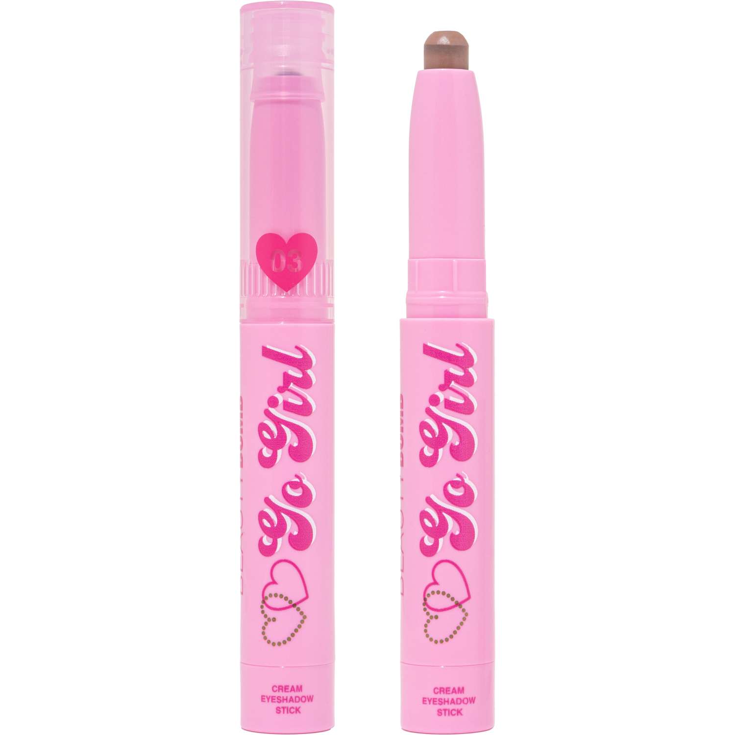 Тени Beauty Bomb кремовые в стике тон 03 холодный нюдовый - фото 1