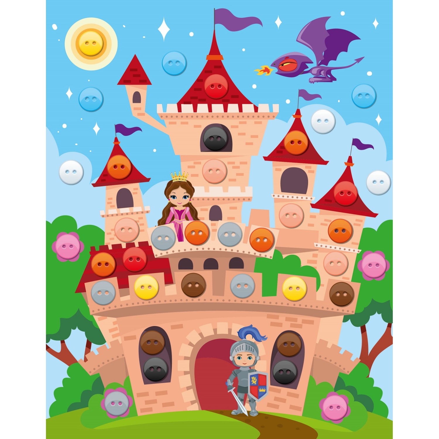 Аппликация Десятое королевство Сказочный замок - фото 2