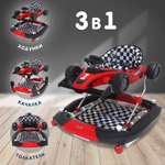 Ходунки Nuovita Auto красный