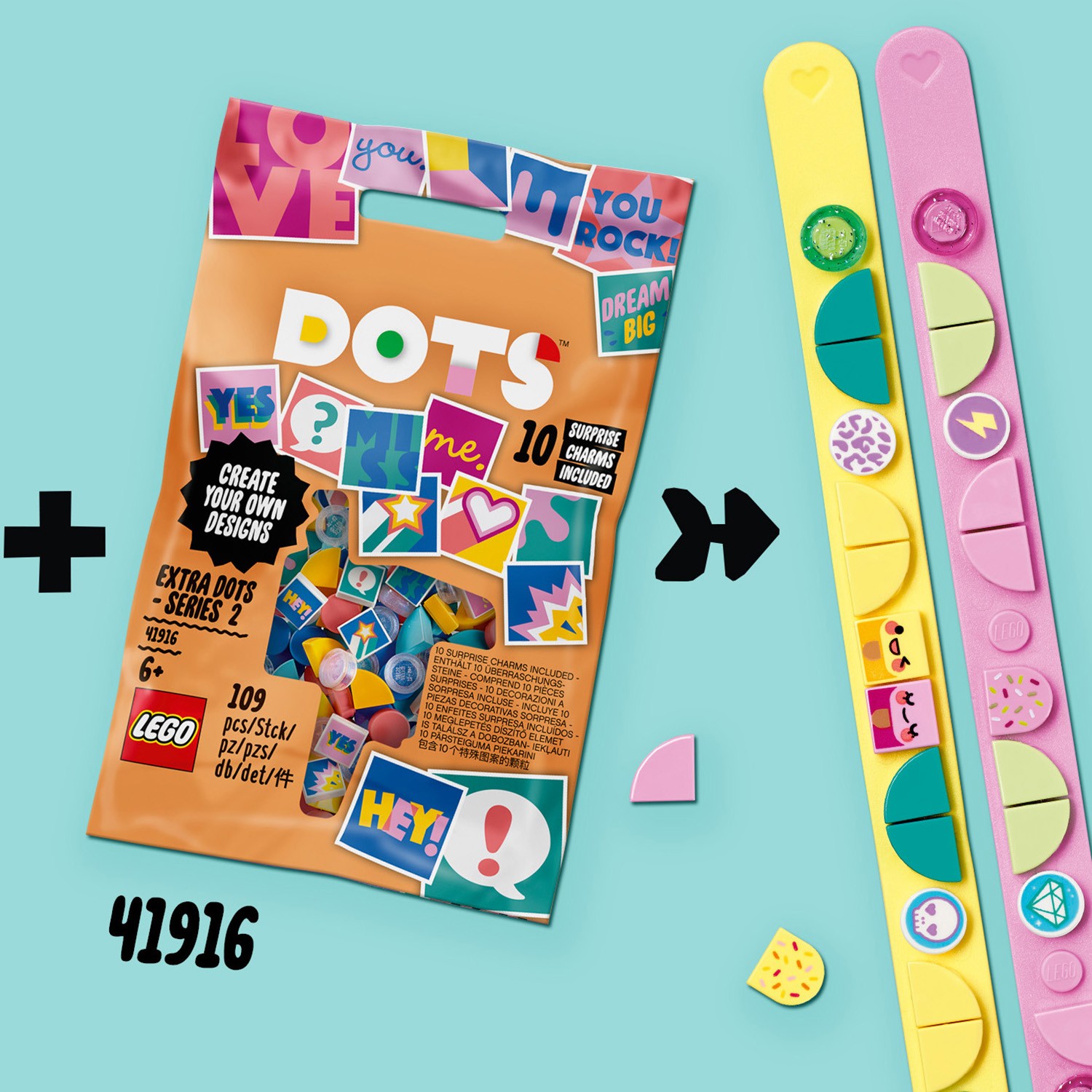 Конструктор LEGO DOTS Браслет Мороженое - фото 6