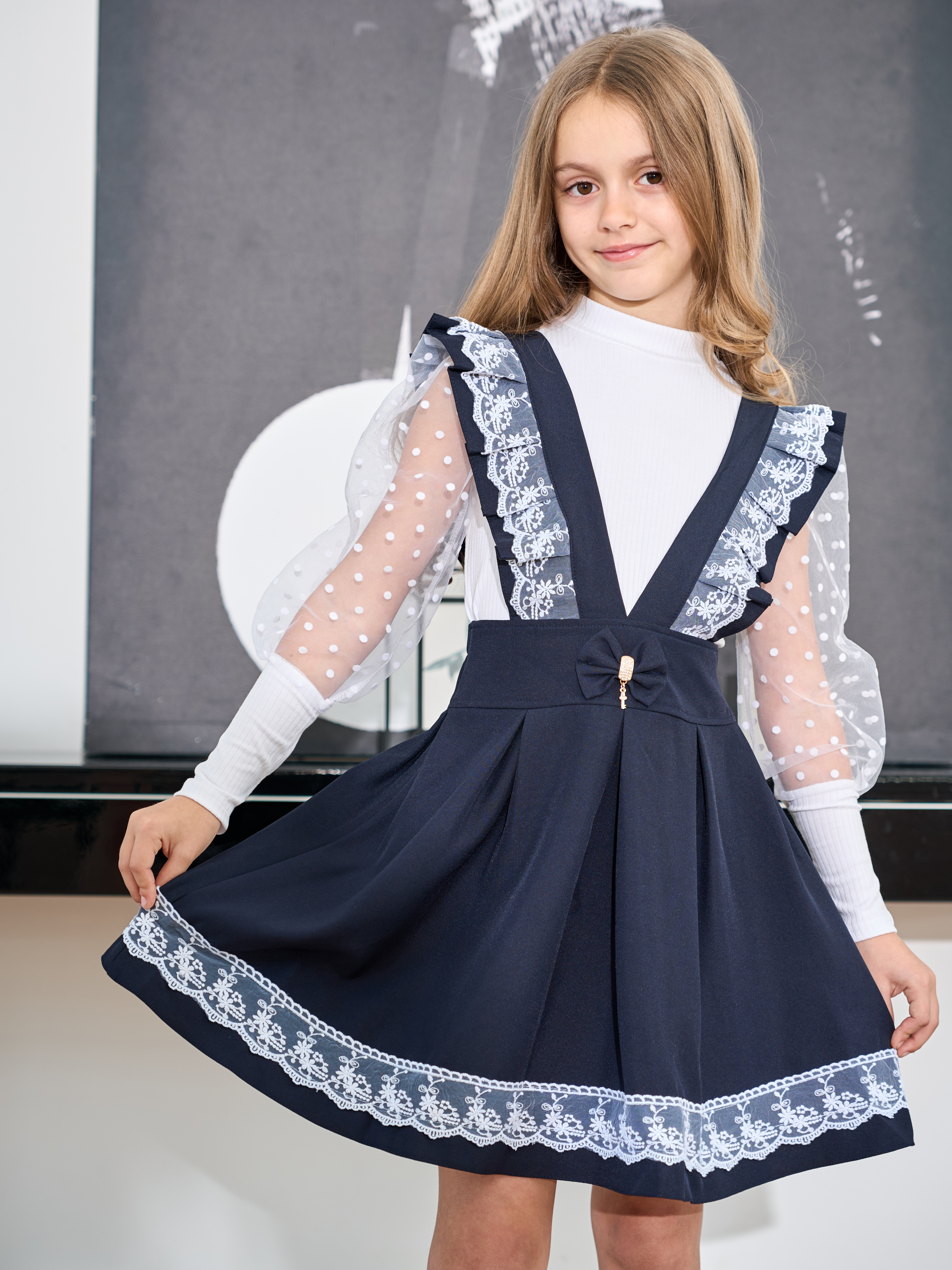 Сарафан СИНЯЯ МОДА W9250-G39 - фото 5