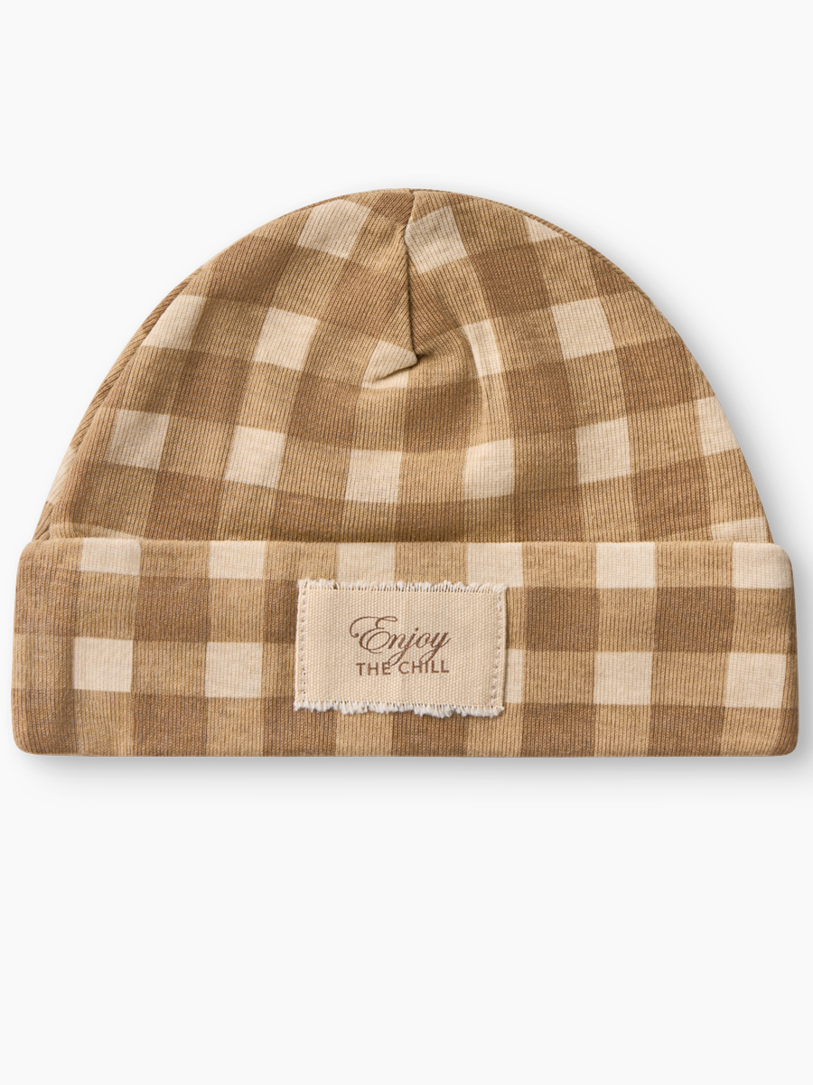 Шапочка 2 шт Happy Baby 90148-0_beige&brown - фото 4