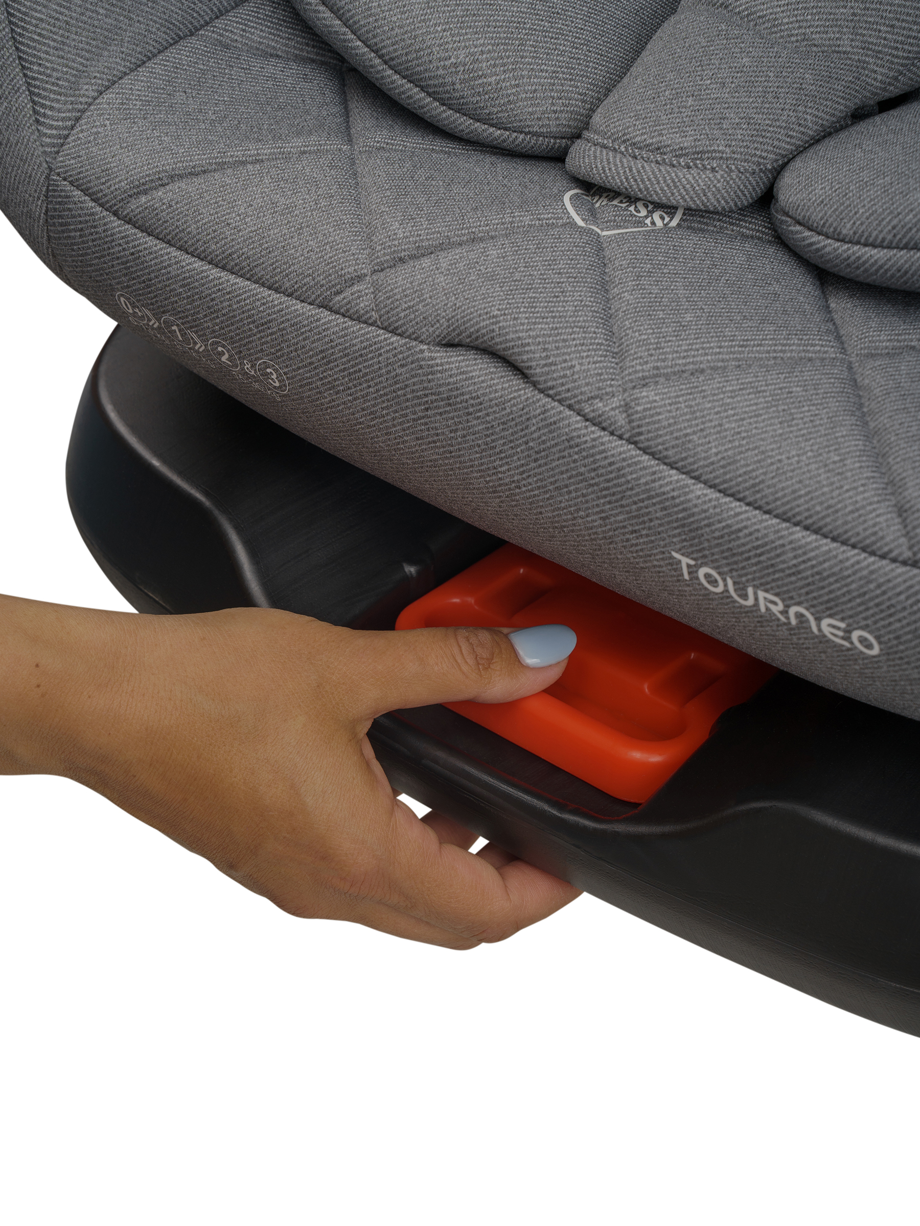 Автокресло Indigo Tourneo S Isofix 0+/1/2/3 (0-36 кг) серебряный - фото 30