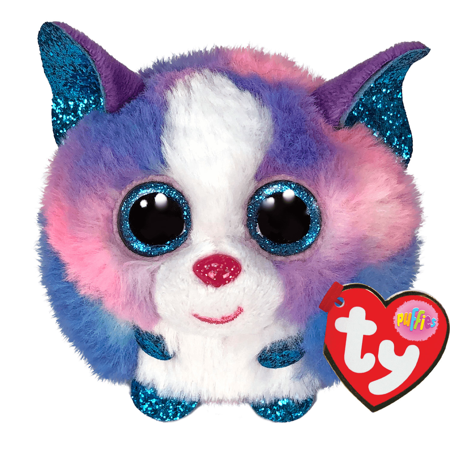 Мягкая игрушка TY собачка Хаски 10 см - фото 1