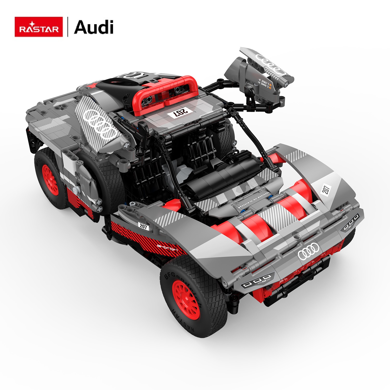 Конструктор Rastar Audi RS блочный - фото 12