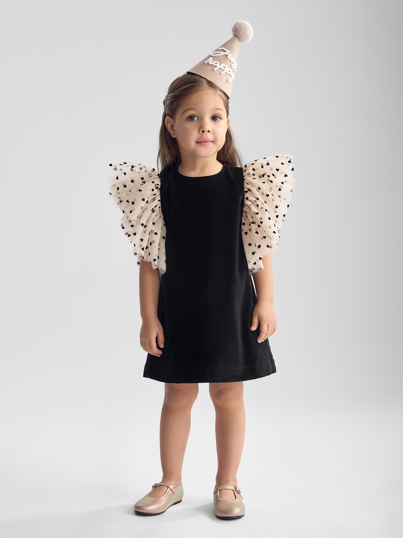 Платье Happy Baby 88618-1_black - фото 1