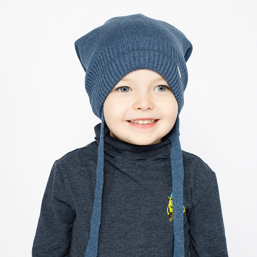 Шапка Bai FAMILY LMK-001джинс-меланж - фото 1