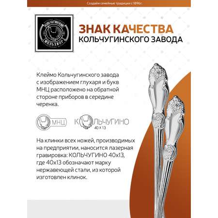 Ложка десертная Кольчугинский мельхиор Серебряная роза посеребренная