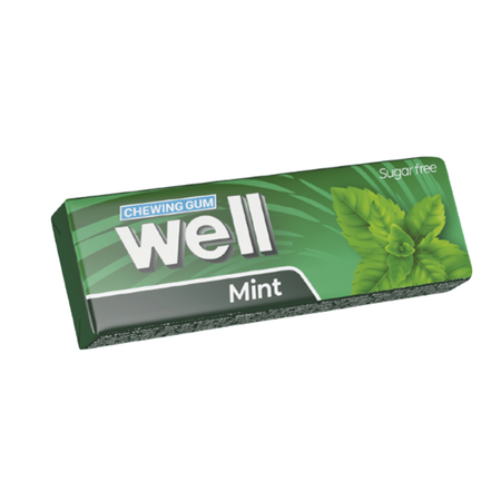 Жевательная резинка Well мята 12.65г