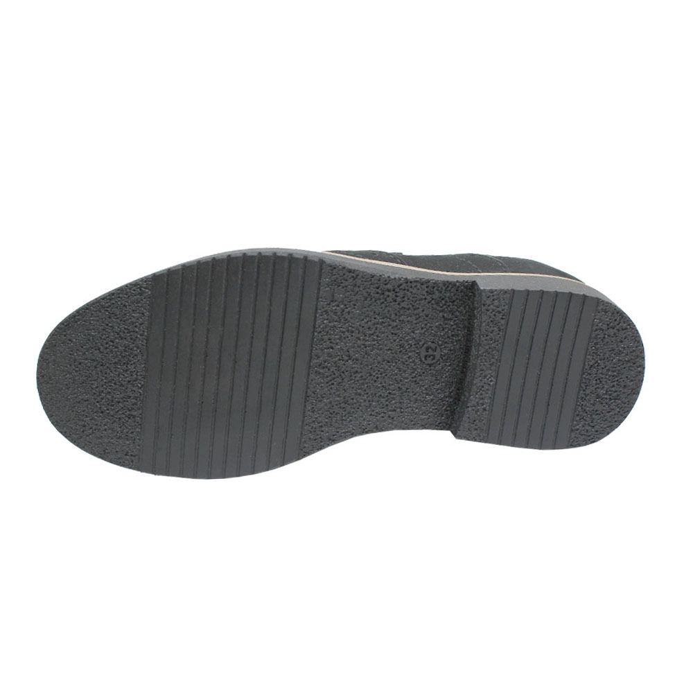 Туфли Europen 110-SV EUROPEN Туфли детские,черный нубук - фото 4