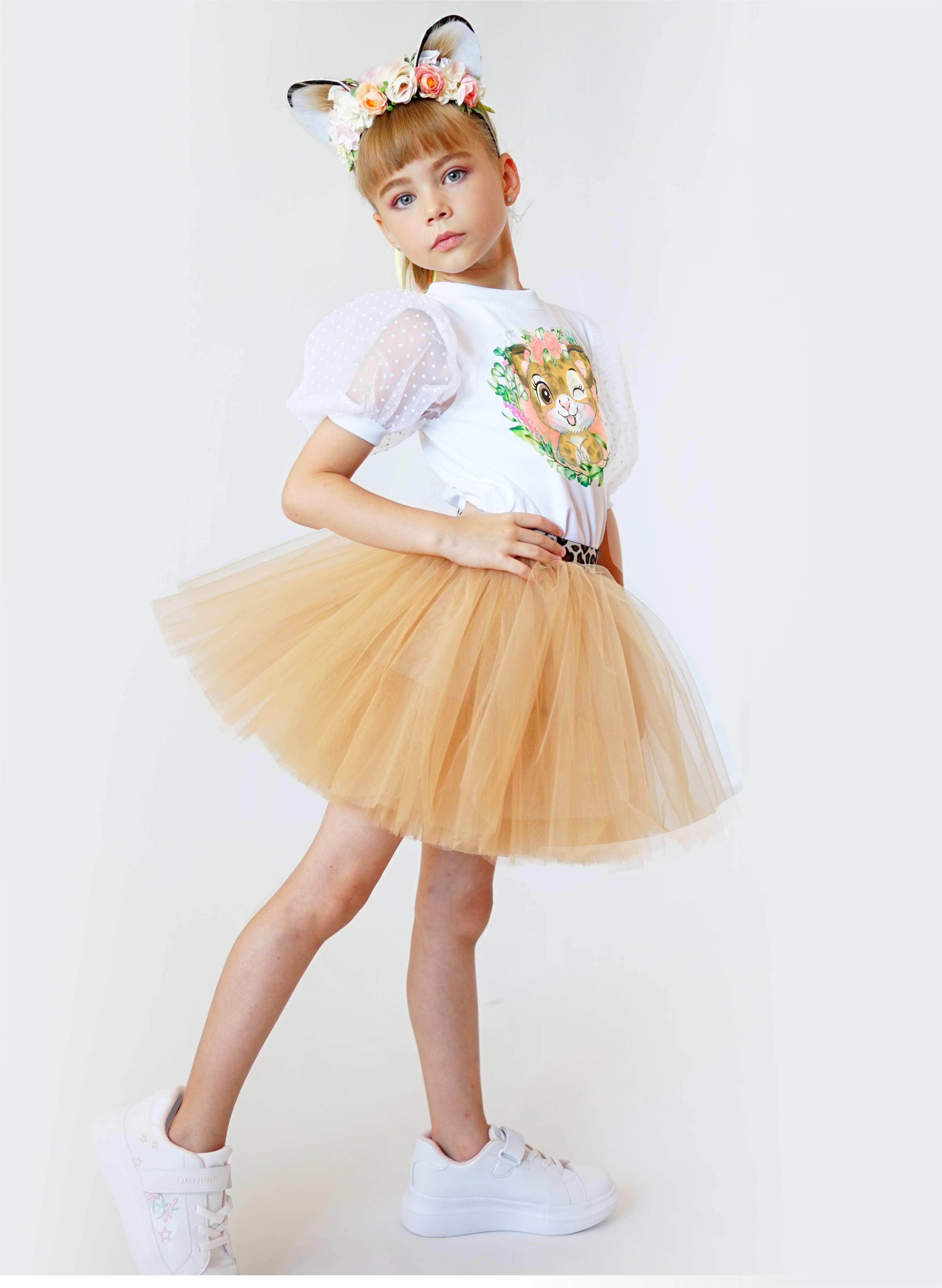 Ободок с ушками леопарда ЭнчантималсDress ОбУшиЛео - фото 4