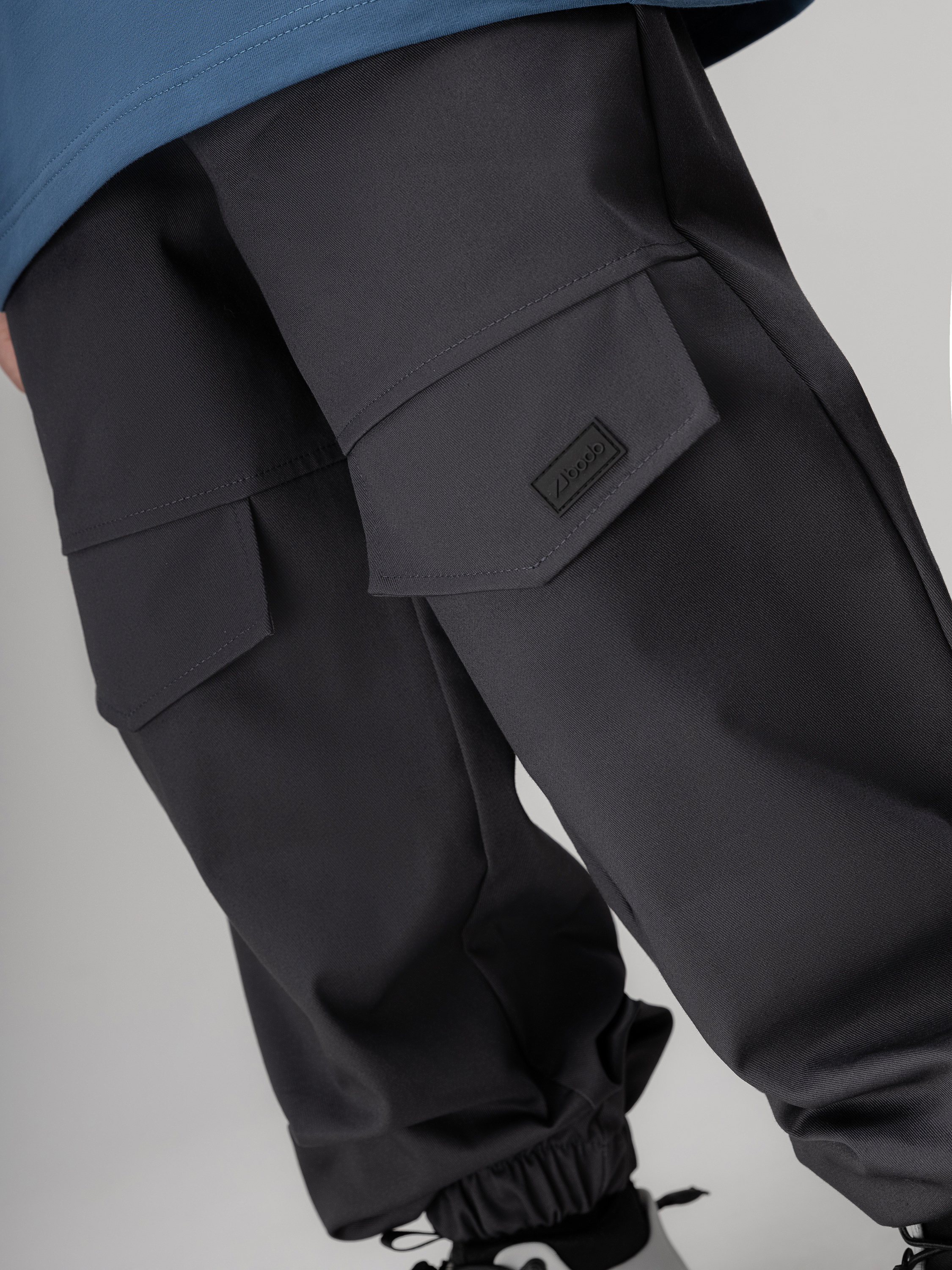 Брюки спортивные Bodo 6-637MU_темно-серый - фото 7