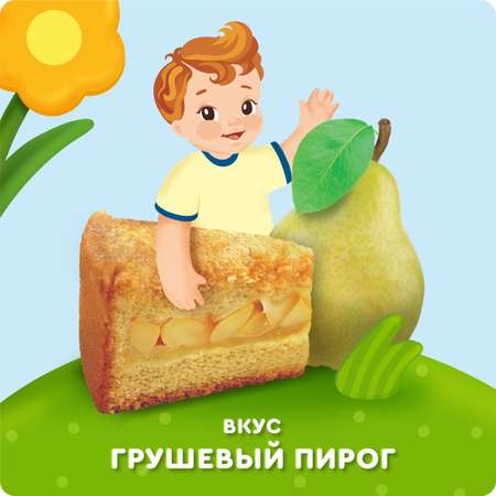 Пюре Агуша грушевый пирог 80г с 8 месяцев