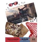 Пазл Collaba puzzle Паук деревянный