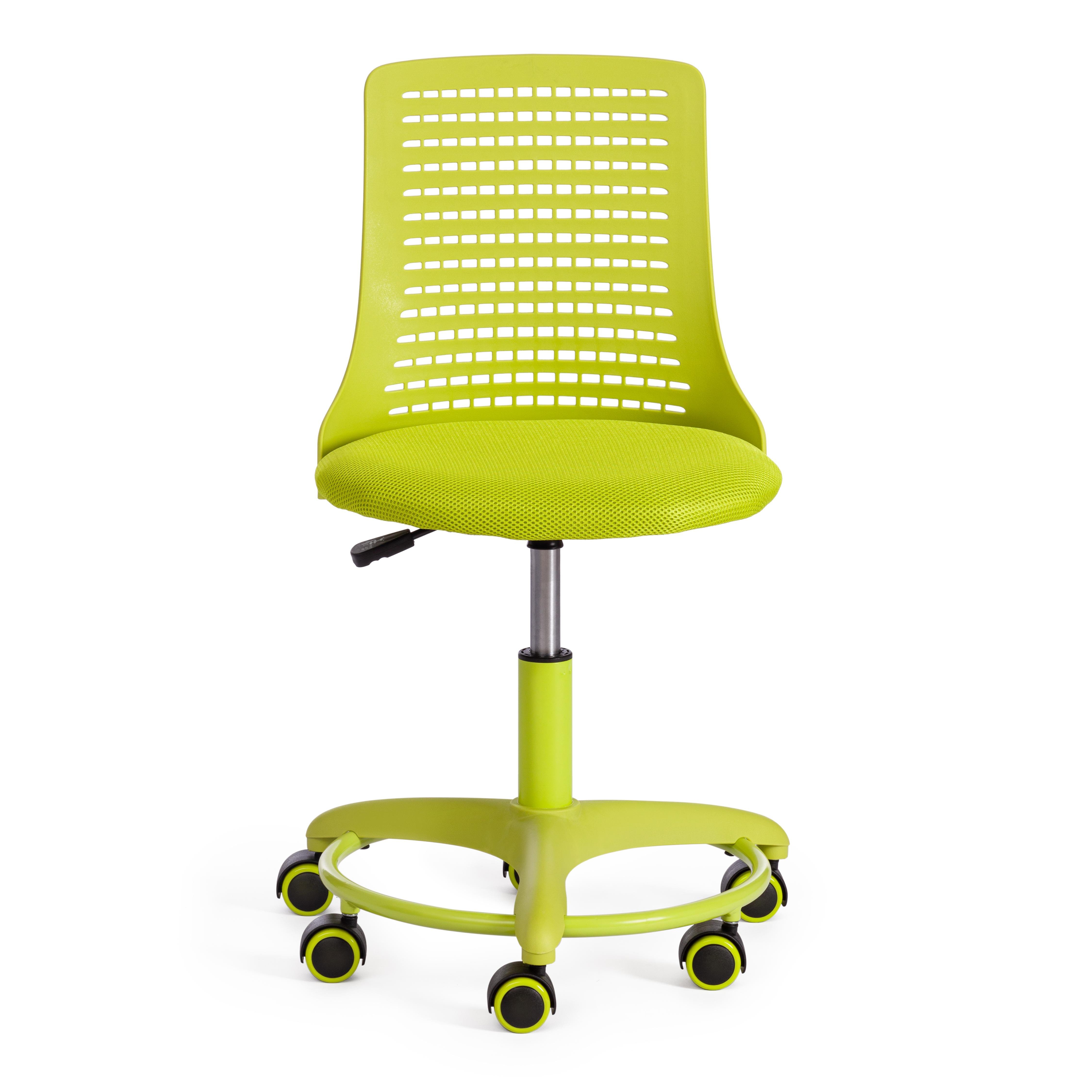 Компьютерное кресло TETCHAIR Kiddy ткань салатовый - фото 11