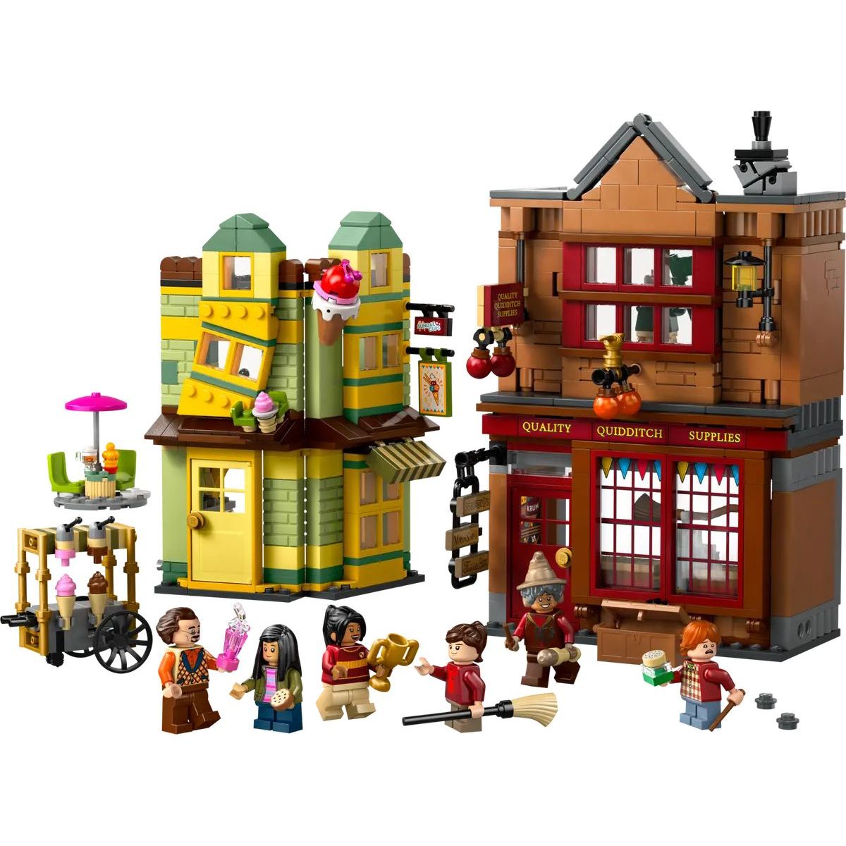 Конструктор LEGO Harry Potter Магазин Всё для квиддича блочный - фото 2
