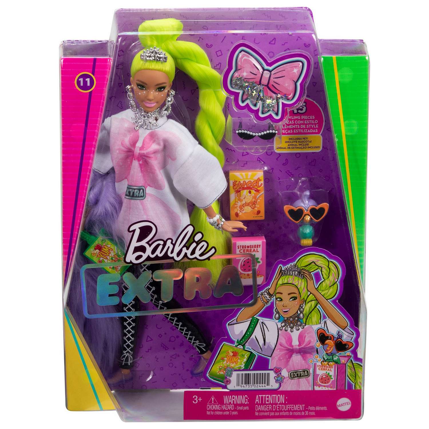 Кукла модельная Barbie Экстра HDJ44 - фото 2
