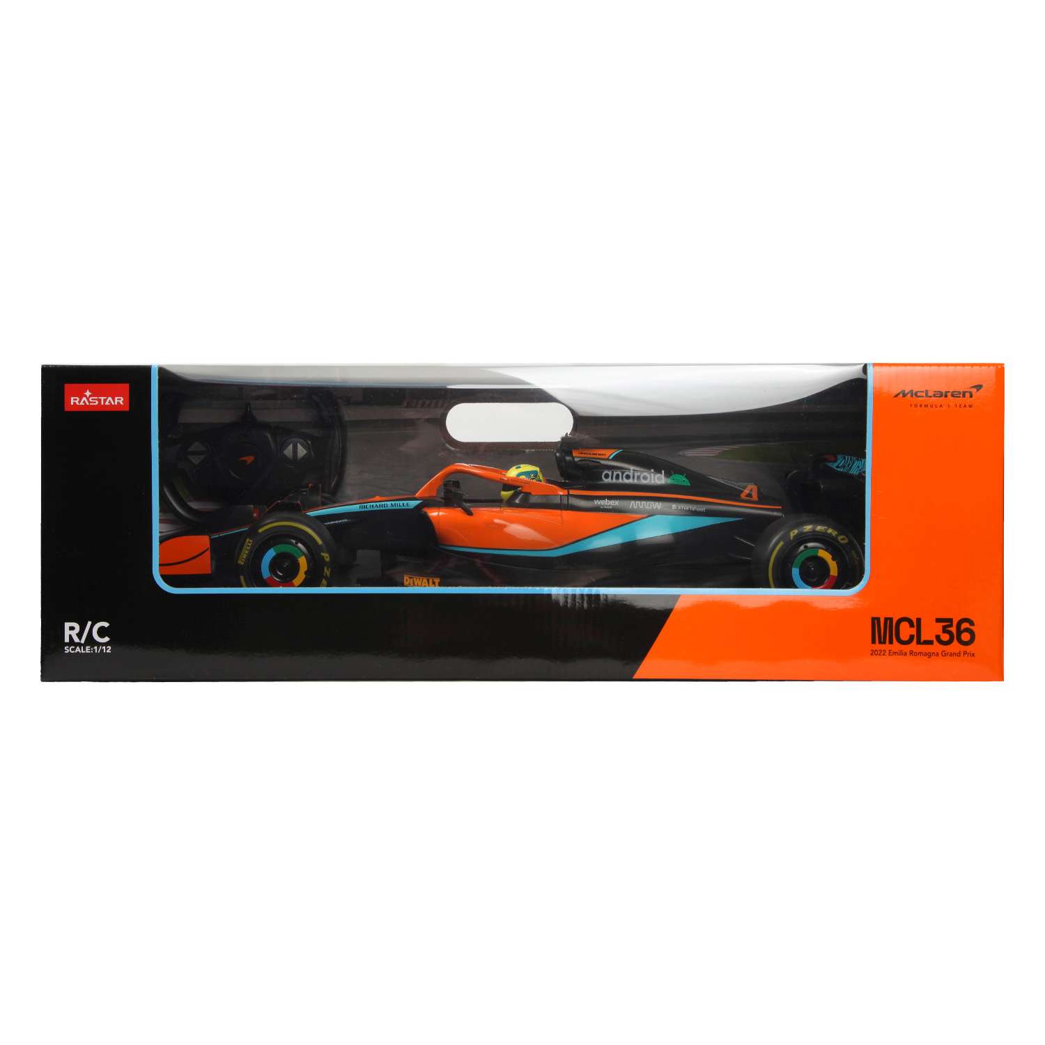 Болид РУ Rastar McLaren 1:12 - фото 3