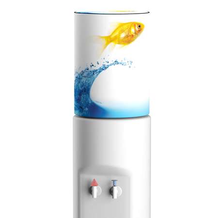 Чехол на бутыль 19л Coolpaq JUMPING FISH