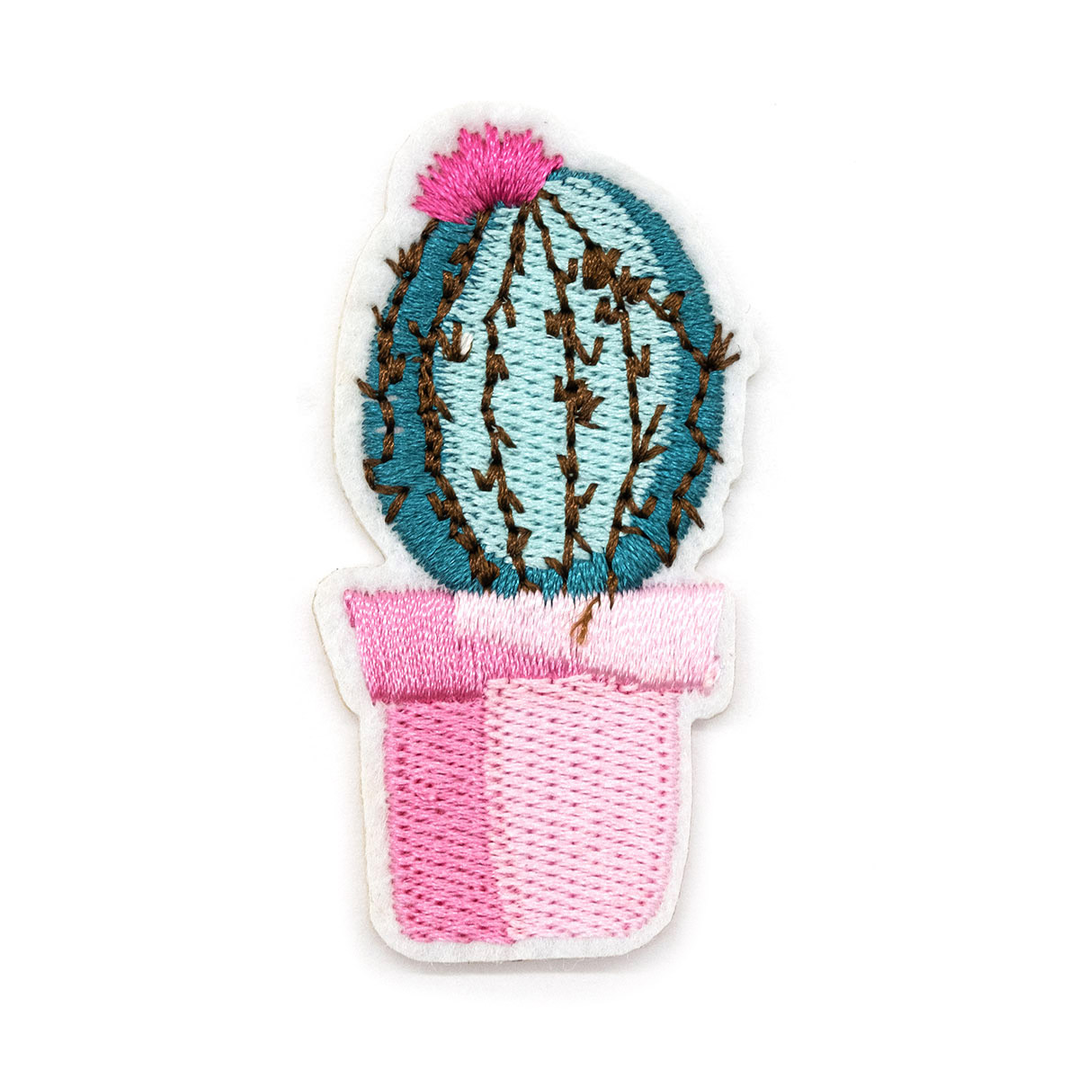 Изображение товара Набор для творчества Hobby Pro термоаппликация Кактус с цветком 5.7х3 см