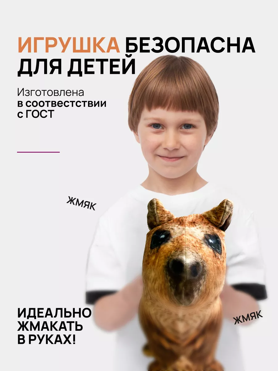 Мягкая игрушка Мемограм Капибара - фото 3