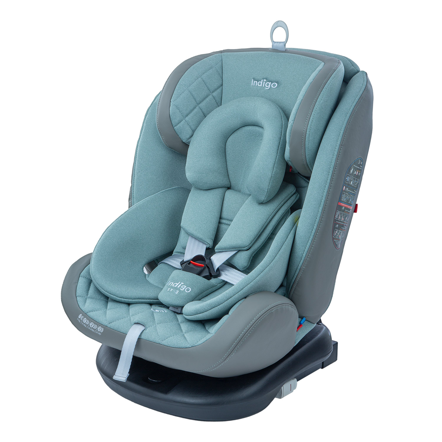 Автокресло Indigo Aero Isofix 0+/1/2/3 (0-36 кг) - фото 12