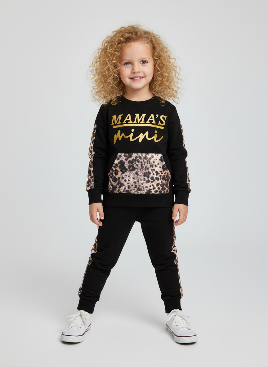 Свитшот и брюки Югтекстильторг 204-369/Черный - фото 1